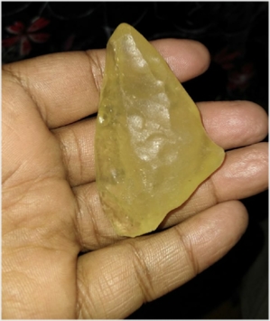 Libyan Desert Glass For Sale From Morocco