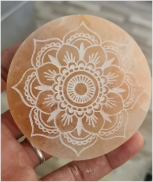 Selenite Charging Plate For Sale From Morocco