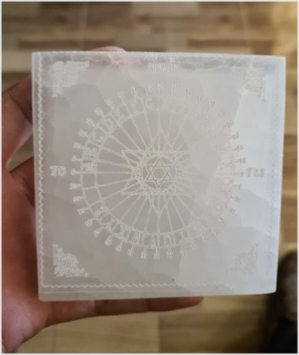 Selenite Charging Plate