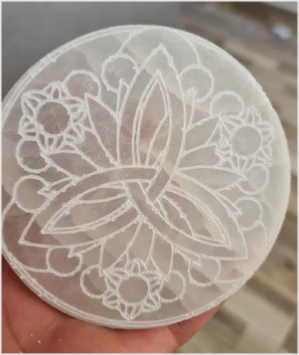 Selenite Charging Plate