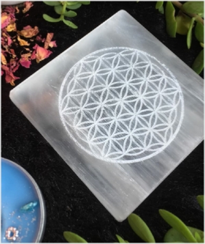 Selenite Charging Plate