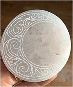 Selenite Charging Plate For Sale From Morocco