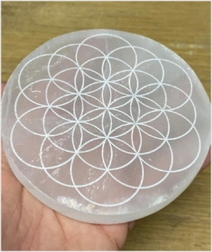 Selenite Charging Plate For Sale From Morocco