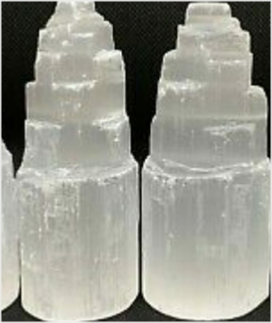 Selenite Lamp For Sale from Morocco