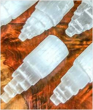 Selenite Lamp For Sale from Morocco